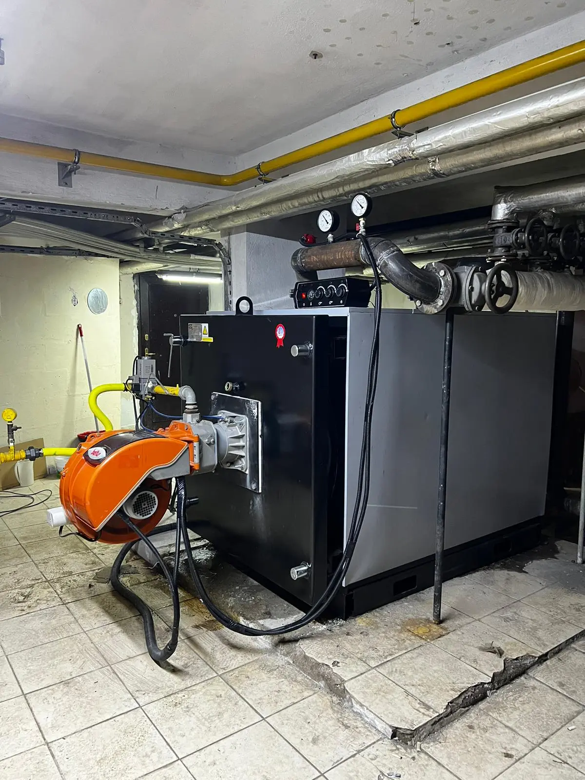 KAZAN VE BRÜLÖR DEVREYE ALIM İŞLEMİ